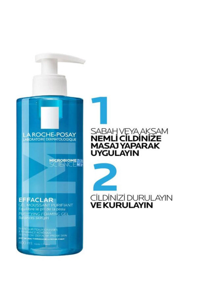 EFFACLAR YÜZ TEMİZLEME JELİ CİLT TEMİZLEYİCİ VE ARINDIRICI JEL-400 m EFFACLAR YÜZ TEMİZLEME JELİ CİLT TEMİZLEYİCİ VE ARINDIRICI JEL-400 m