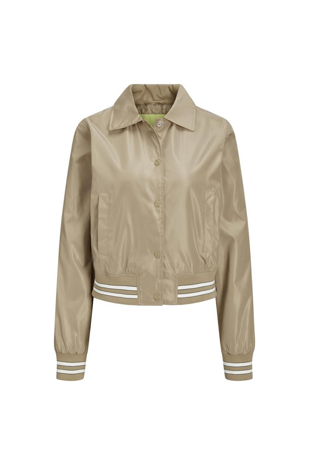 Varsity Kadın Bej Ceket (12248534-CORN) Varsity Kadın Bej Ceket (12248534-CORN)