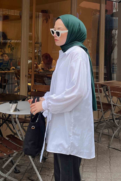 Kol Detaylı Gömlek