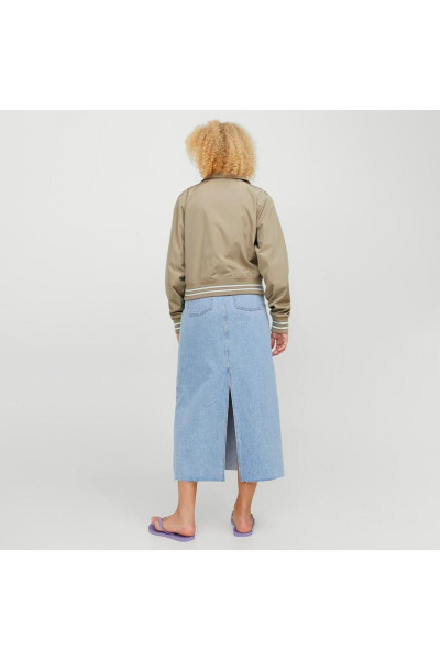 Varsity Kadın Bej Ceket (12248534-CORN)