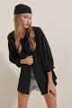 Kadın Siyah Oversize Uzun Basic Gömlek 3900 Kadın Siyah Oversize Uzun Basic Gömlek 3900