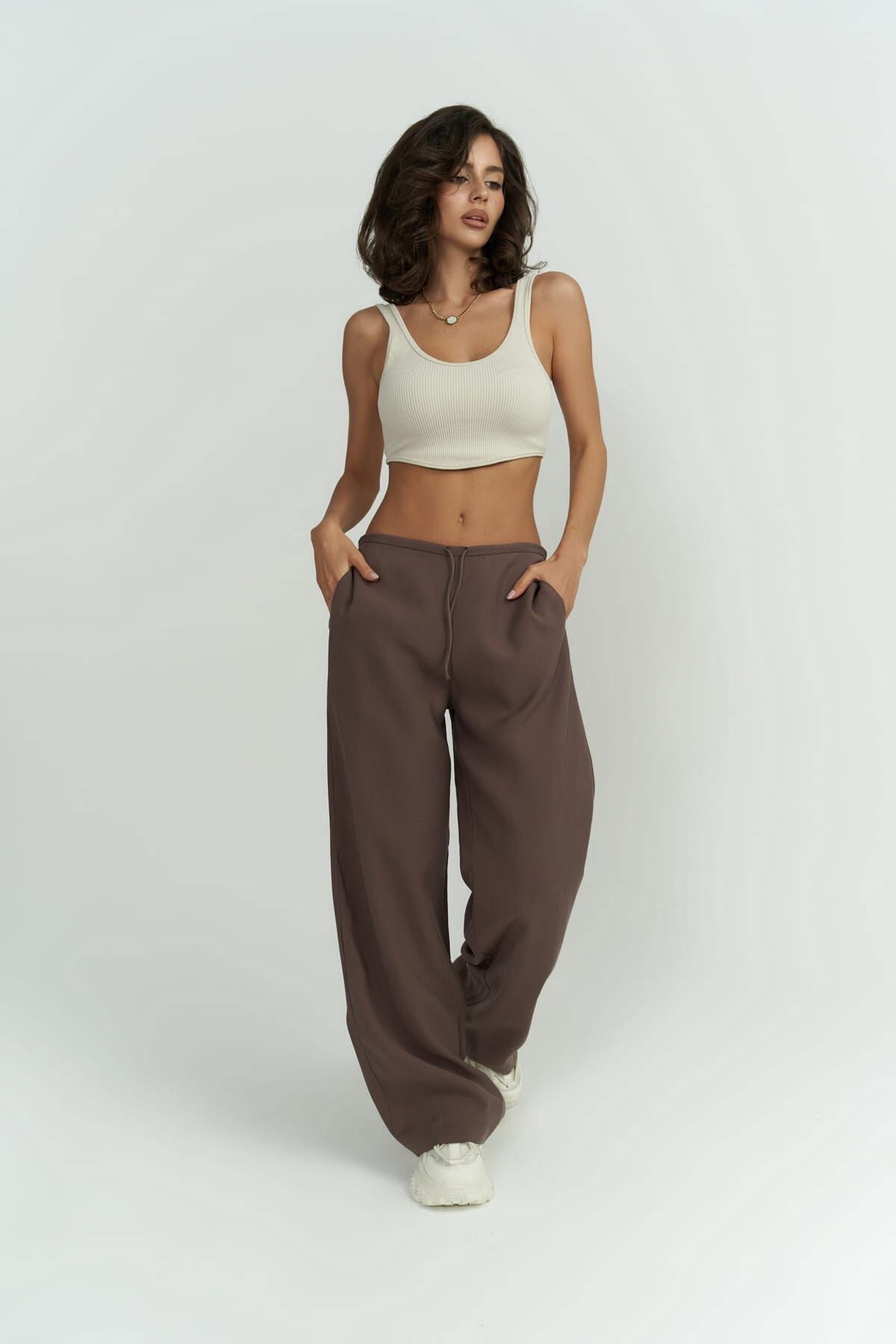 Paris Kahve Basic Pantolon Paris Kahve Basic Pantolon