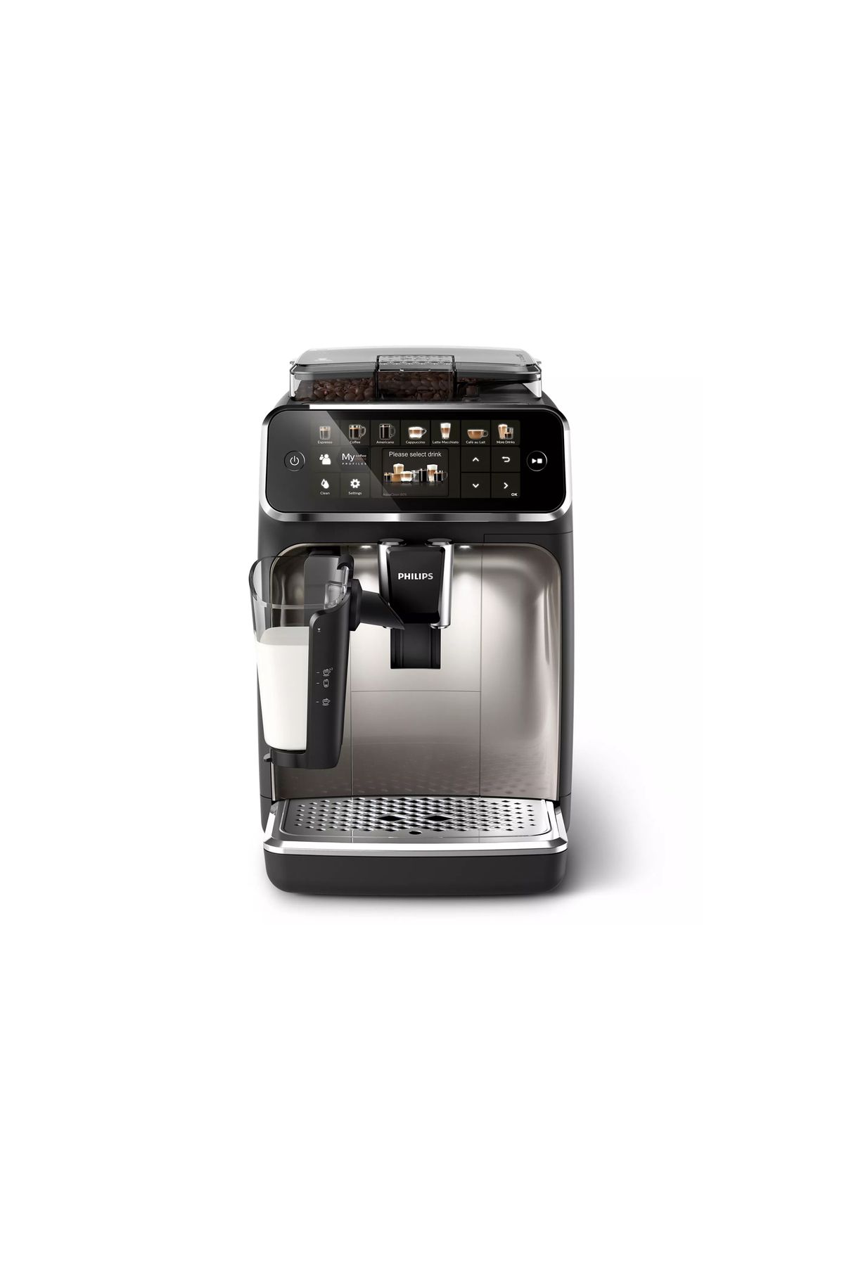 Tam otomatik espresso makineleri Siyah 12 Bardak Taze Çekirdekli Tam otomatik espresso makineleri Siyah 12 Bardak Taze Çekirdekli