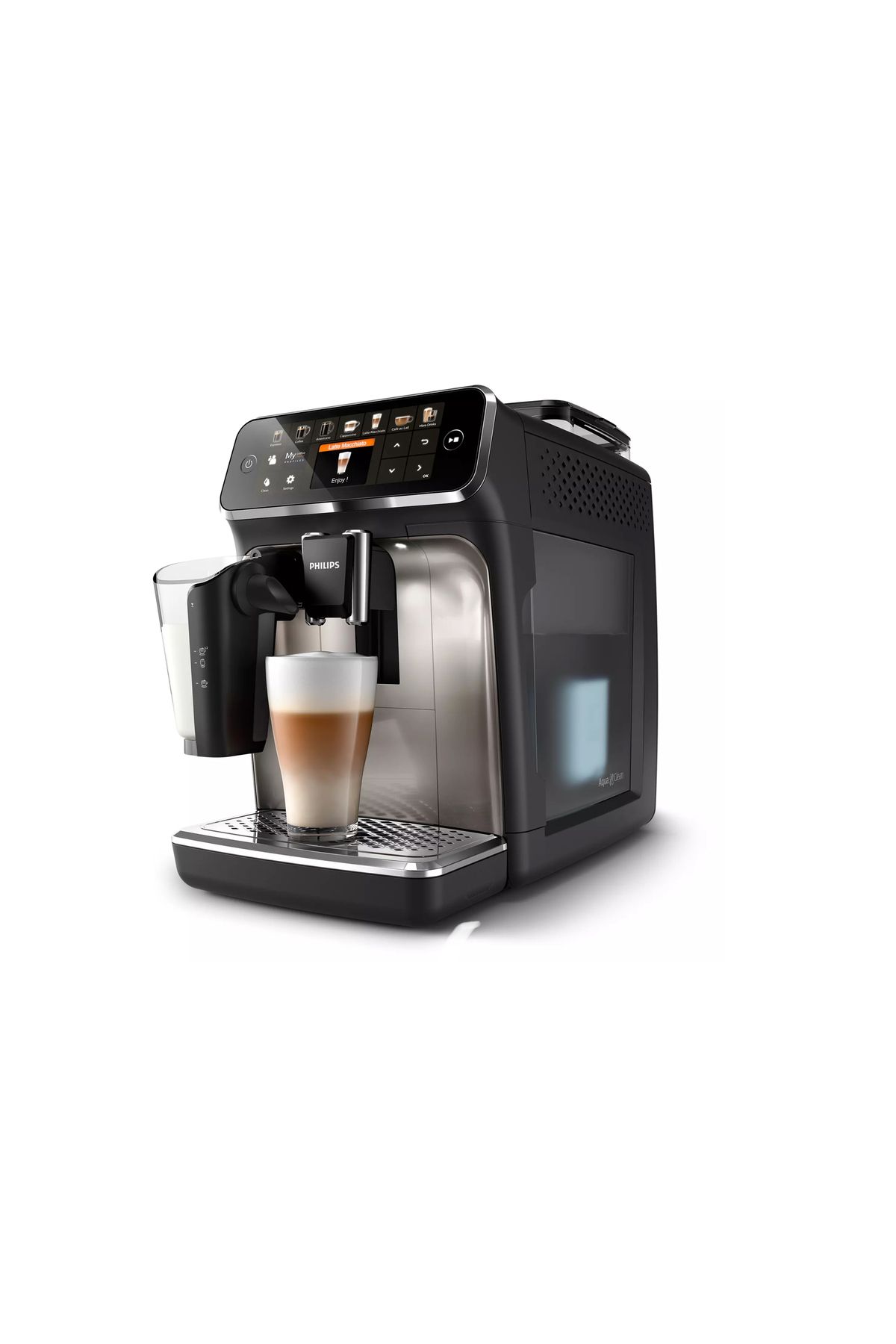 Tam otomatik espresso makineleri Siyah 12 Bardak Taze Çekirdekli Tam otomatik espresso makineleri Siyah 12 Bardak Taze Çekirdekli