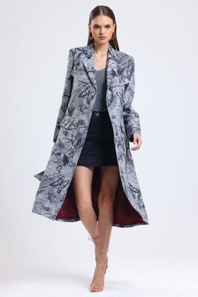 Vanessa Mevsimlik Astarlı Uzun Trenchcoat Palto Vanessa Mevsimlik Astarlı Uzun Trenchcoat Palto