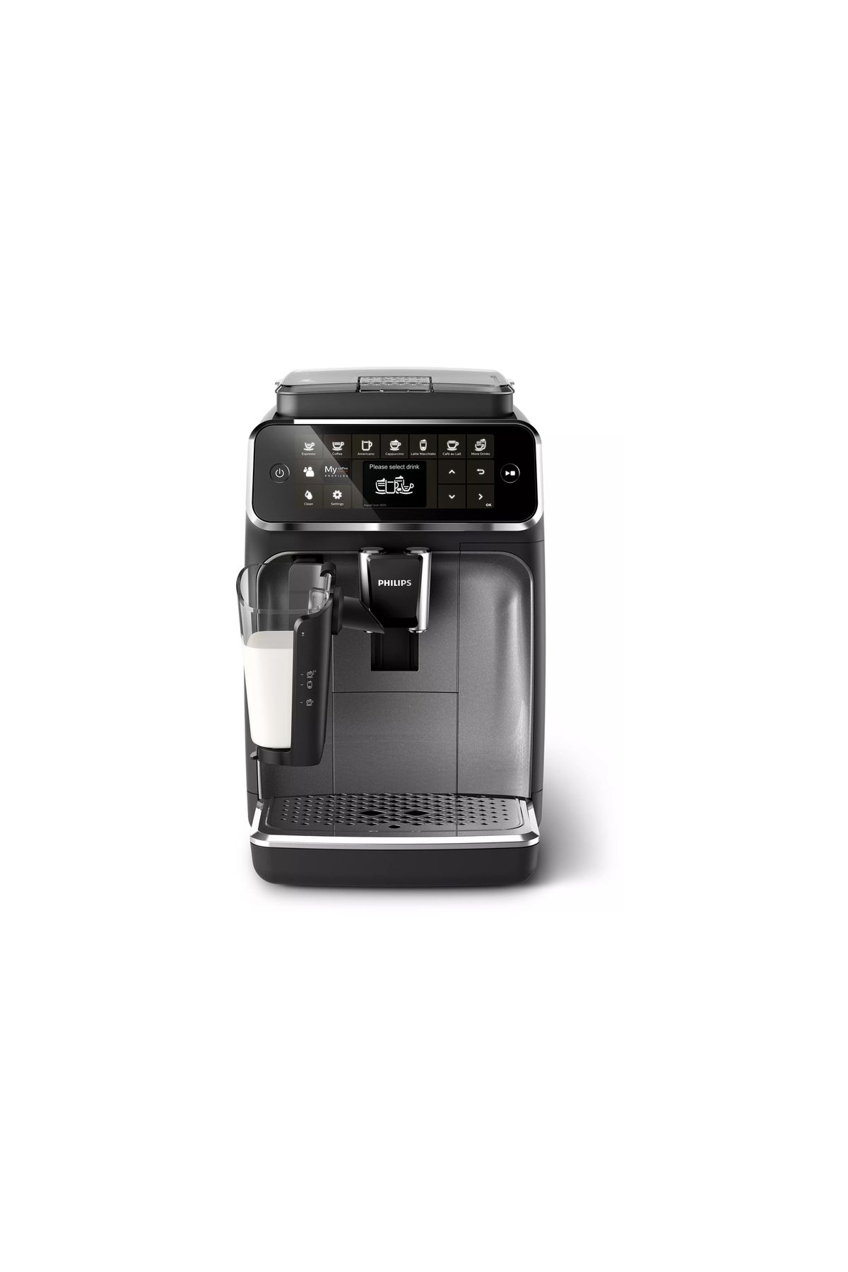Tam otomatik espresso makineleri Siyah 8 Bardak Taze Çekirdekli Tam otomatik espresso makineleri Siyah 8 Bardak Taze Çekirdekli