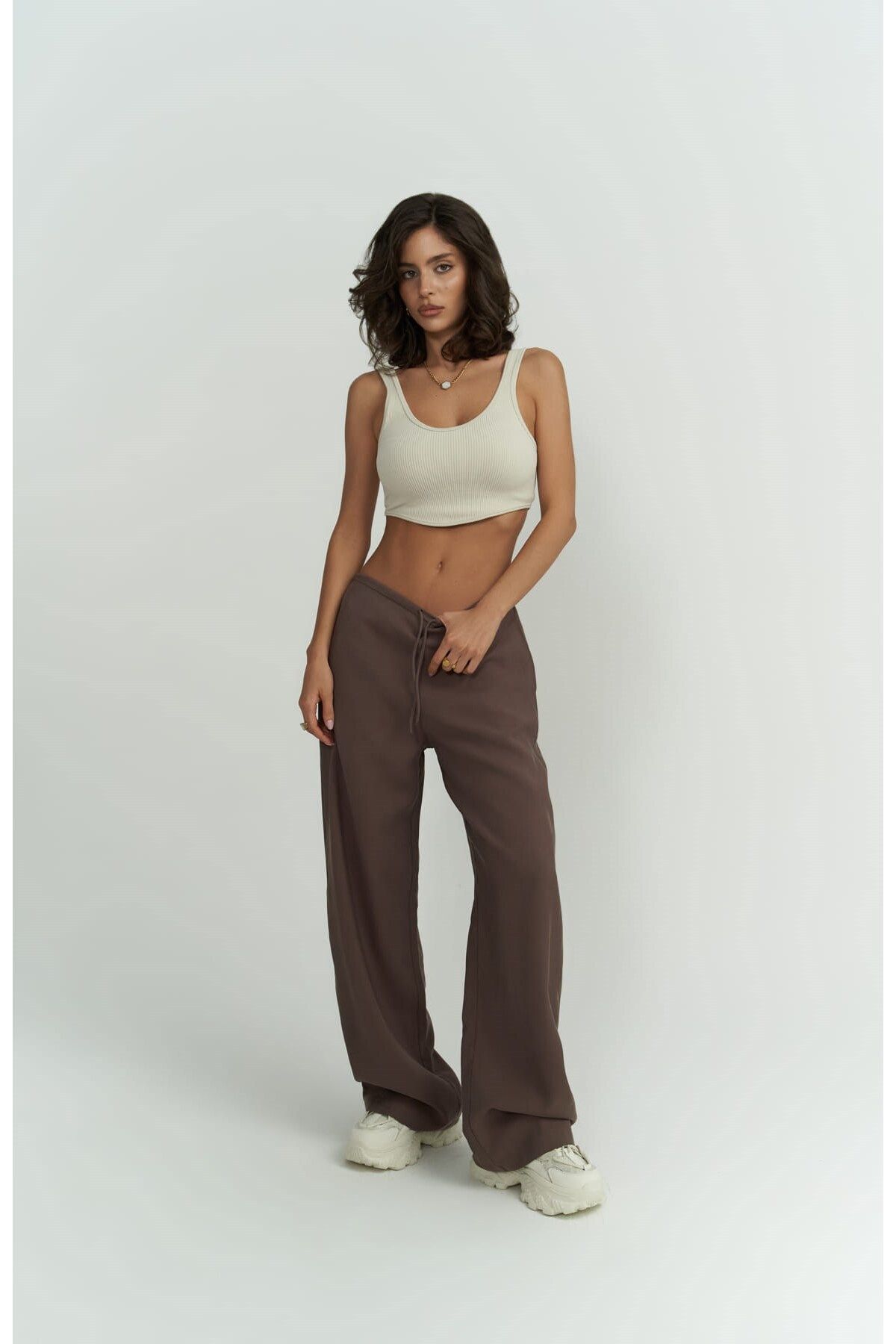Paris Kahve Basic Pantolon Paris Kahve Basic Pantolon