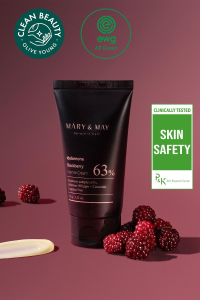 Mary&May Idebenone+Blackberry Intense Cream 100g Mary&May Idebenone+Blackberry Intense Cream 100g