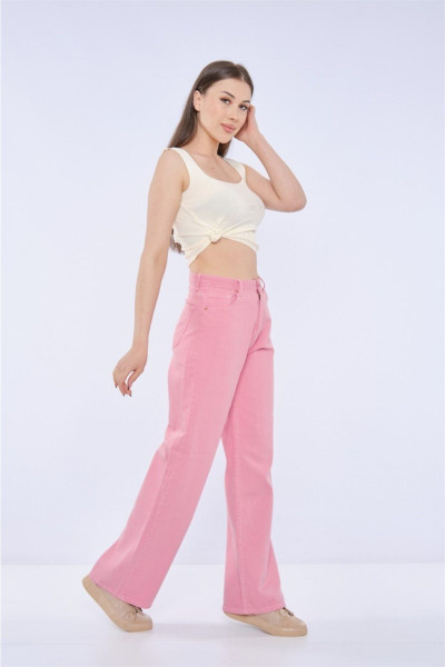 Kadın Pembe Bol Pantolon 9876141 Kadın Pembe Bol Pantolon 9876141