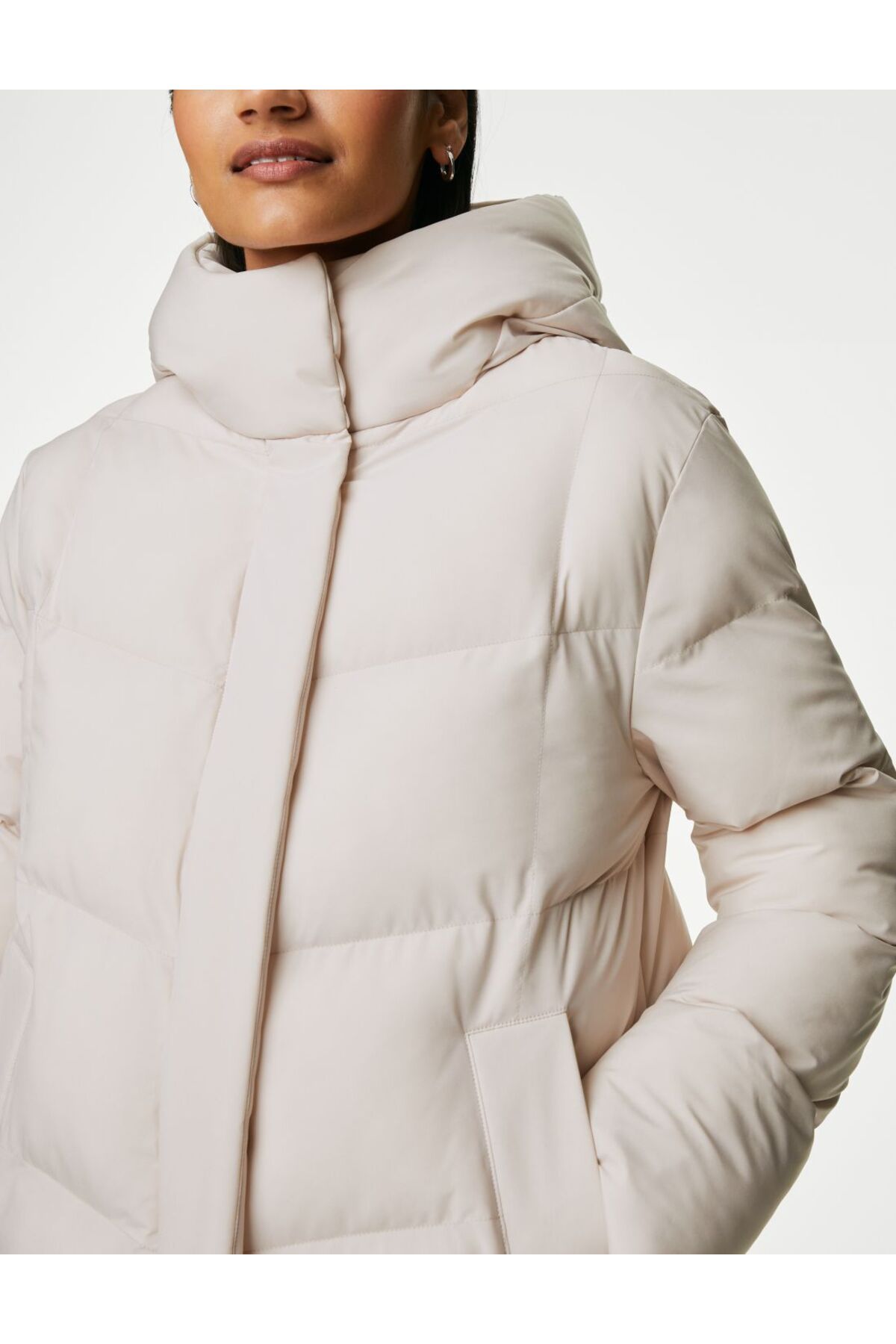 Thermowarmth™ Kapüşonlu Puffer Şişme Mont Thermowarmth™ Kapüşonlu Puffer Şişme Mont