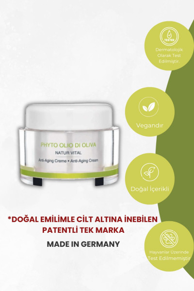 Olgun Hassas Ciltler Için Canlandırıcı, Işıltı Veren, Yaşlanma Karşıtı Phyto Olıo Dı Olıva Krem Olgun Hassas Ciltler Için Canlandırıcı, Işıltı Veren, Yaşlanma Karşıtı Phyto Olıo Dı Olıva Krem