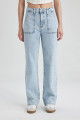 Wide Leg Kargo Yüksek Bel Uzun Jean Yıkamalı Pantolon B8249ax24sp Wide Leg Kargo Yüksek Bel Uzun Jean Yıkamalı Pantolon B8249ax24sp