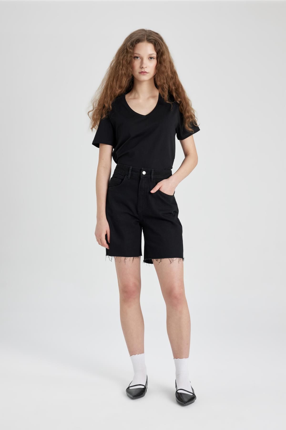 Regular Fit Kısa Kollu Hamile Tişört N1670az24sp Regular Fit Kısa Kollu Hamile Tişört N1670az24sp