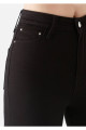 Kadın Siyah Dar Paça Yüksek Bel Süper Skinny Pantolon Kadın Siyah Dar Paça Yüksek Bel Süper Skinny Pantolon
