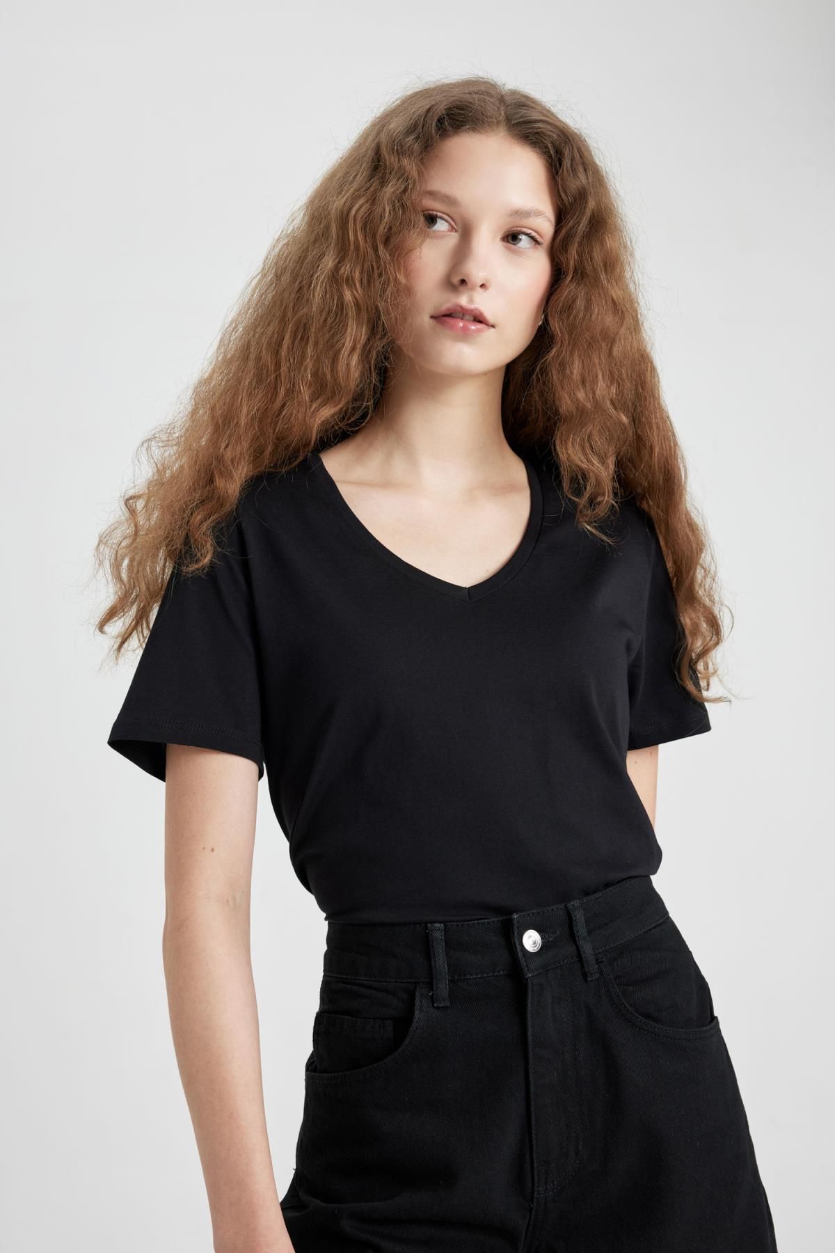 Regular Fit Kısa Kollu Hamile Tişört N1670az24sp Regular Fit Kısa Kollu Hamile Tişört N1670az24sp