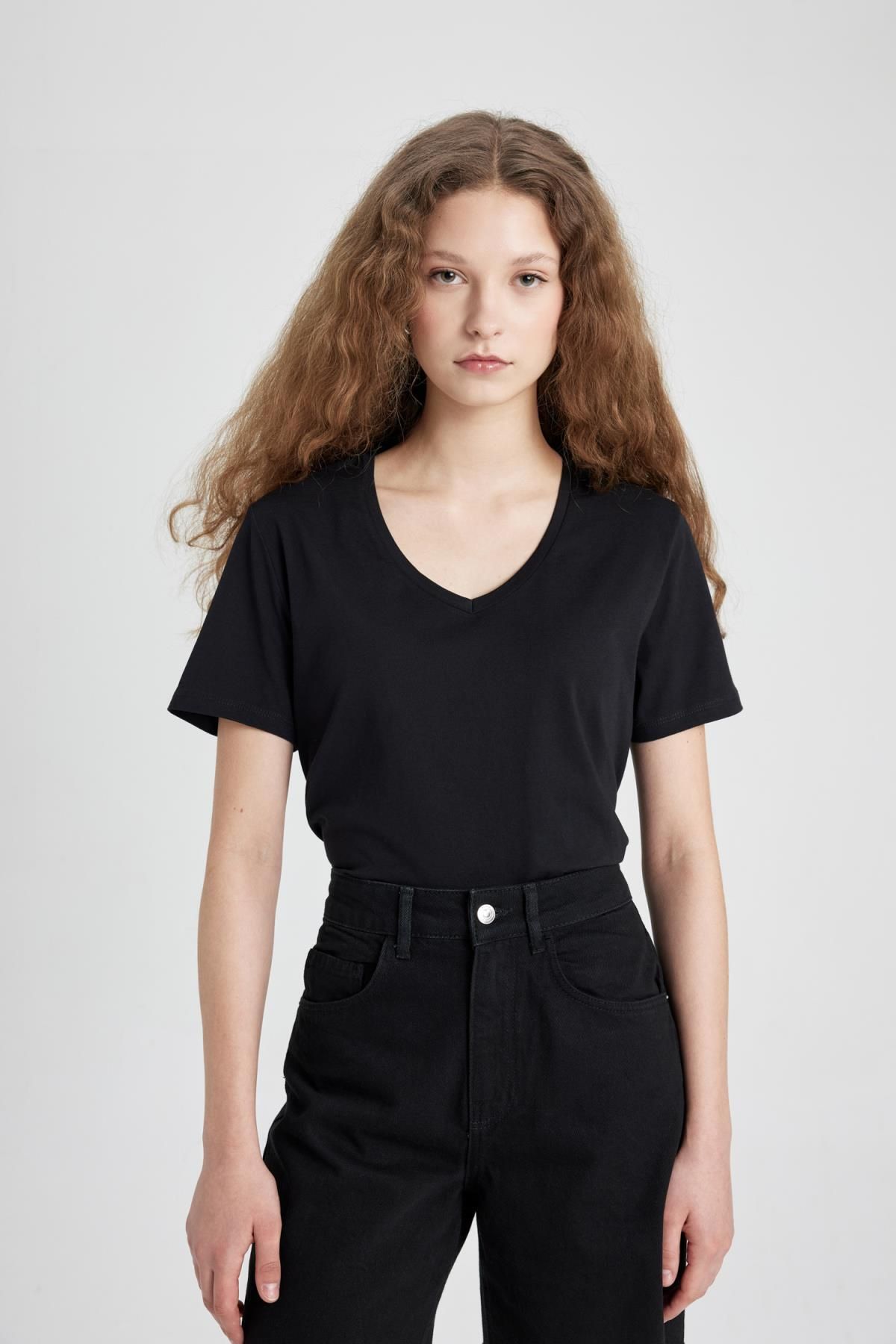 Regular Fit Kısa Kollu Hamile Tişört N1670az24sp Regular Fit Kısa Kollu Hamile Tişört N1670az24sp