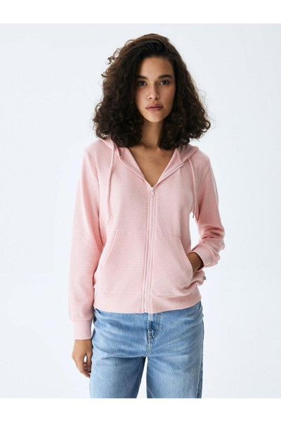 Papıyo Fitilli Kapüşonlu Fermuarlı Hırka 11248171060387 Papıyo Fitilli Kapüşonlu Fermuarlı Hırka 11248171060387