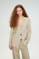 Loose Fit Kruvaze Yaka Düğmeli Blazer Ceket Z8276az24sm Loose Fit Kruvaze Yaka Düğmeli Blazer Ceket Z8276az24sm