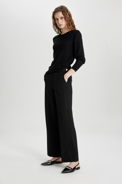 Regular Fit Yumuşak Dokulu Bisiklet Yaka Basic Düz Triko Kazak F7091az24wn Regular Fit Yumuşak Dokulu Bisiklet Yaka Basic Düz Triko Kazak F7091az24wn