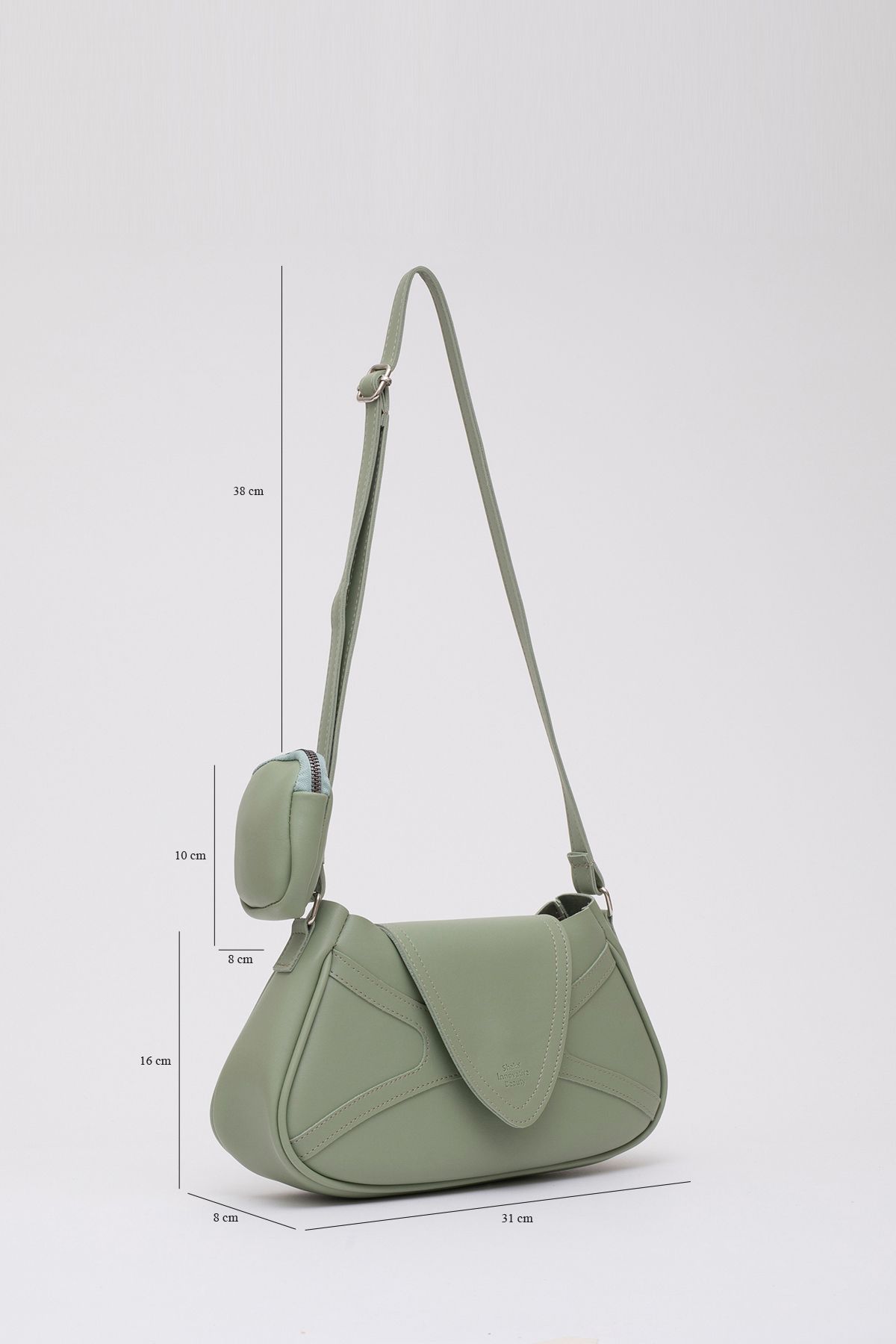 Mint Yeşil Shk96 Suni Deri Tek Bölmeli Cüzdanlı Kol ve Omuz Çantası U:18 E:32 G:8 cm Mint Yeşil Shk96 Suni Deri Tek Bölmeli Cüzdanlı Kol ve Omuz Çantası U:18 E:32 G:8 cm
