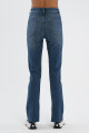 Orta Mavi Slim Straight Paçası Yırtmaçlı Çapraz Kemerli Jean Pantolon C 4556-007 Orta Mavi Slim Straight Paçası Yırtmaçlı Çapraz Kemerli Jean Pantolon C 4556-007