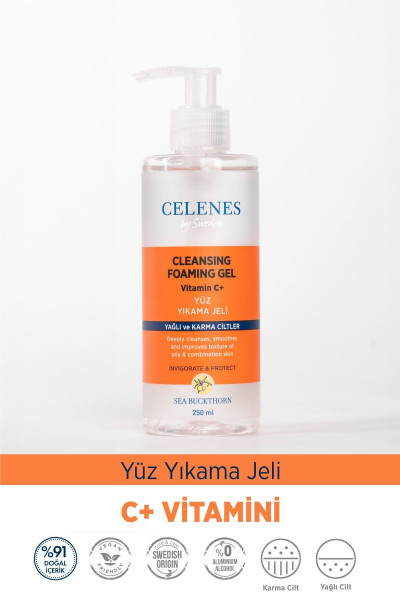 SEA BUCKTHORN CİLT AYDINLATICI TİMİZLEME JELİ 250ML YAĞLI/KARMA KEYON2151 SEA BUCKTHORN CİLT AYDINLATICI TİMİZLEME JELİ 250ML YAĞLI/KARMA KEYON2151