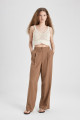 Keten Karışımlı Pantolon Wide Leg Çift Cepli Yüksek Bel Geniş Bol Paça Z5533az24sm Keten Karışımlı Pantolon Wide Leg Çift Cepli Yüksek Bel Geniş Bol Paça Z5533az24sm