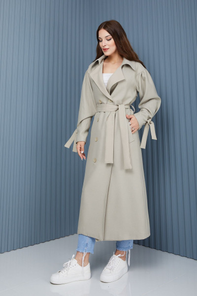 Pleated Trenchcoat