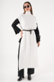 Yanı Yırtmaçlı Triko Tunik-Krem 22F1SD001-195 Yanı Yırtmaçlı Triko Tunik-Krem 22F1SD001-195