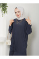 Yeni Sezon Çok Rahat Şık Etek Görünümlü Pantolon Tunik Ela Takım ??