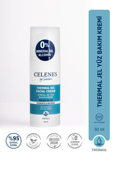 Nemlendirici Ve Canlandırıcı Thermal Jel Günlük Bakım Kremi 50 ml Nemlendirici Ve Canlandırıcı Thermal Jel Günlük Bakım Kremi 50 ml