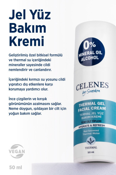 Nemlendirici Ve Canlandırıcı Thermal Jel Günlük Bakım Kremi 50 ml Nemlendirici Ve Canlandırıcı Thermal Jel Günlük Bakım Kremi 50 ml