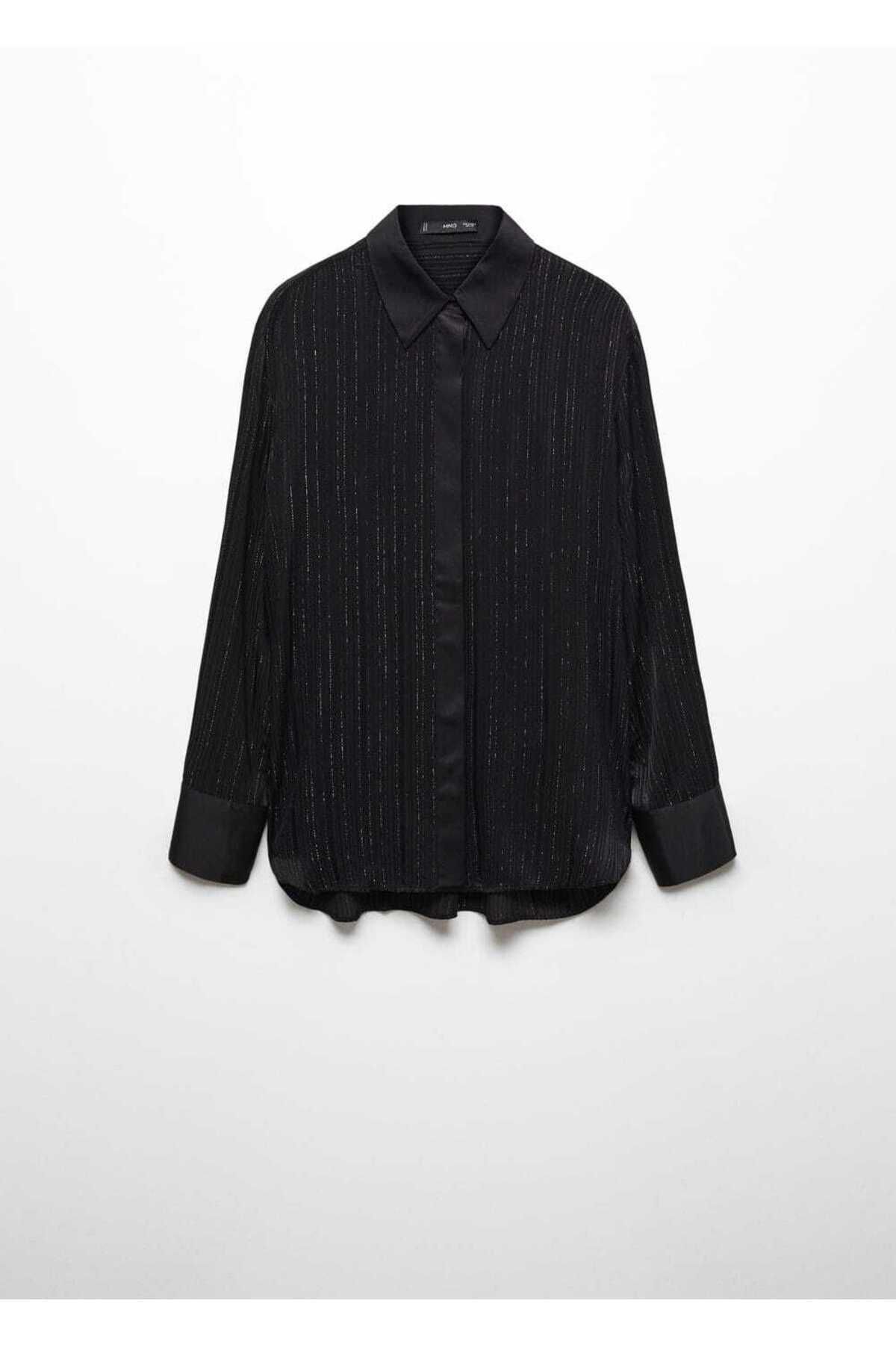 Metalik iplikli gömlek Metalik iplikli gömlek