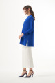 Merserize Kısa Tunik Bluz 1201 Saks Merserize Kısa Tunik Bluz 1201 Saks