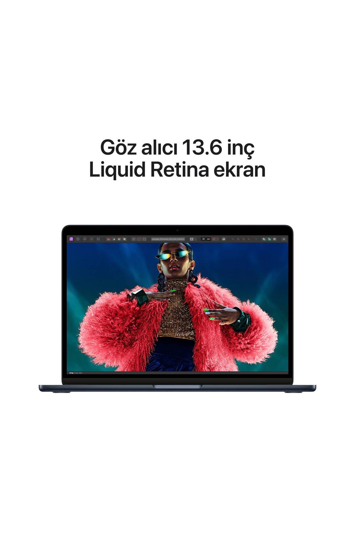 MacBook Air 13 inç M3 Çip 8 CPU 10 GPU 16GB Bellek 512GB SSD macOS Taşınabilir Bilgisayar MXCV3TU/A MacBook Air 13 inç M3 Çip 8 CPU 10 GPU 16GB Bellek 512GB SSD macOS Taşınabilir Bilgisayar MXCV3TU/A
