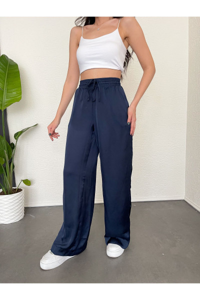 LACİVERT BOL RAHAT PANTALON LACİVERT BOL RAHAT PANTALON