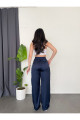 LACİVERT BOL RAHAT PANTALON LACİVERT BOL RAHAT PANTALON