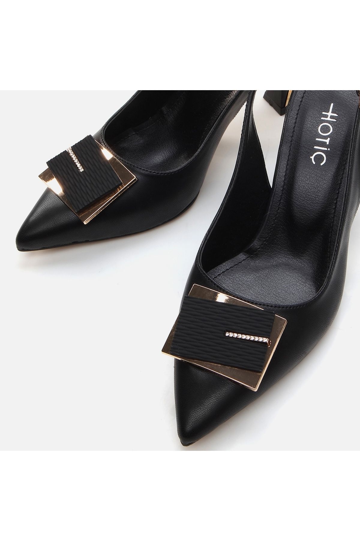 Siyah Kadın Stiletto Siyah Kadın Stiletto