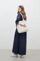 OVERSIZE PAMUKLU ELBİSE LACİVERT OVERSIZE PAMUKLU ELBİSE LACİVERT