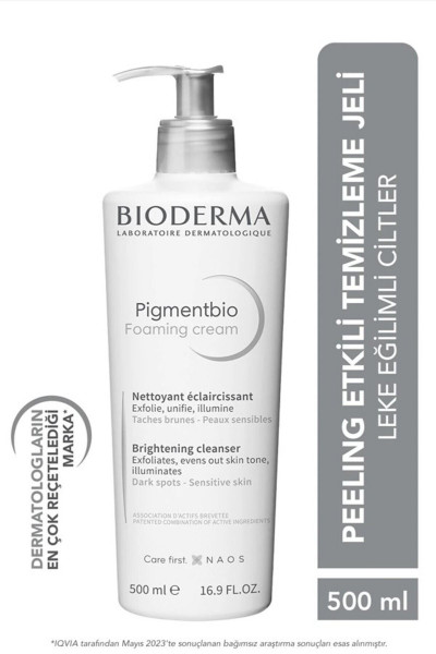 Pigmentbio Foaming Cream Temizleme Jeli 500 ml Pigmentbio Foaming Cream Temizleme Jeli 500 ml