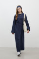 OVERSIZE PAMUKLU ELBİSE LACİVERT OVERSIZE PAMUKLU ELBİSE LACİVERT