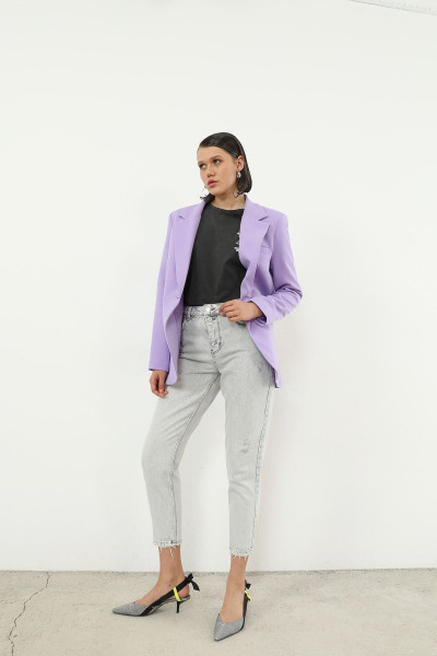 Retro Palazzo Ceket-lila Retro Palazzo Ceket-lila