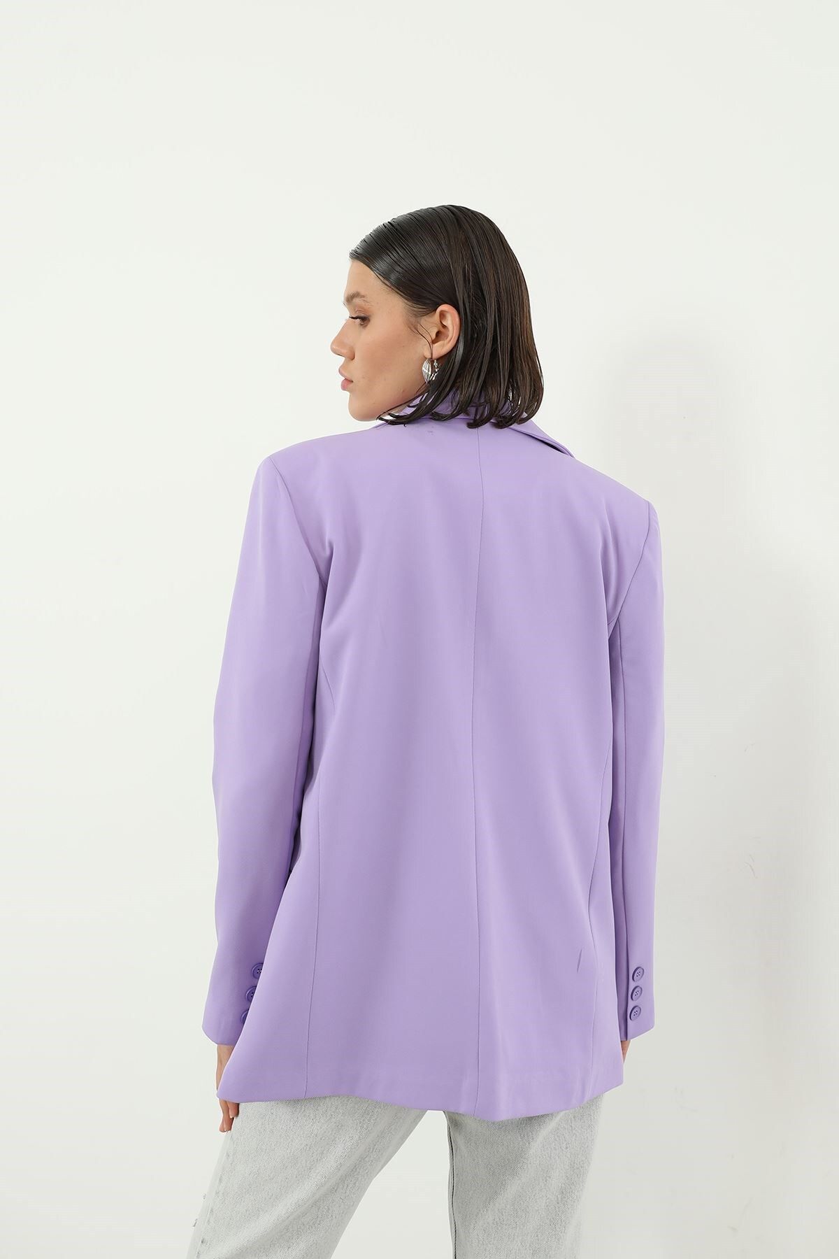 Retro Palazzo Ceket-lila Retro Palazzo Ceket-lila