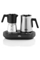 Okka Rich Moka Pot Karıştırıcılı Metal Italyan ve Türk Kahve Makinesi - Krom Okka Rich Moka Pot Karıştırıcılı Metal Italyan ve Türk Kahve Makinesi - Krom