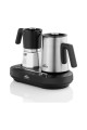 Okka Rich Moka Pot Karıştırıcılı Metal Italyan ve Türk Kahve Makinesi - Krom Okka Rich Moka Pot Karıştırıcılı Metal Italyan ve Türk Kahve Makinesi - Krom