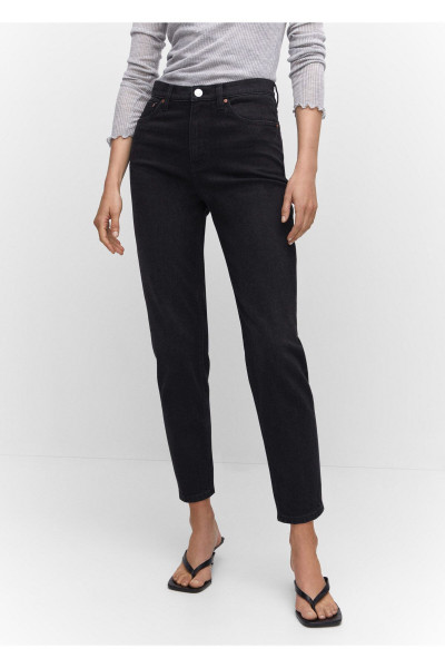 Siyah Denim Kadın Pantolon 47010765 Siyah Denim Kadın Pantolon 47010765