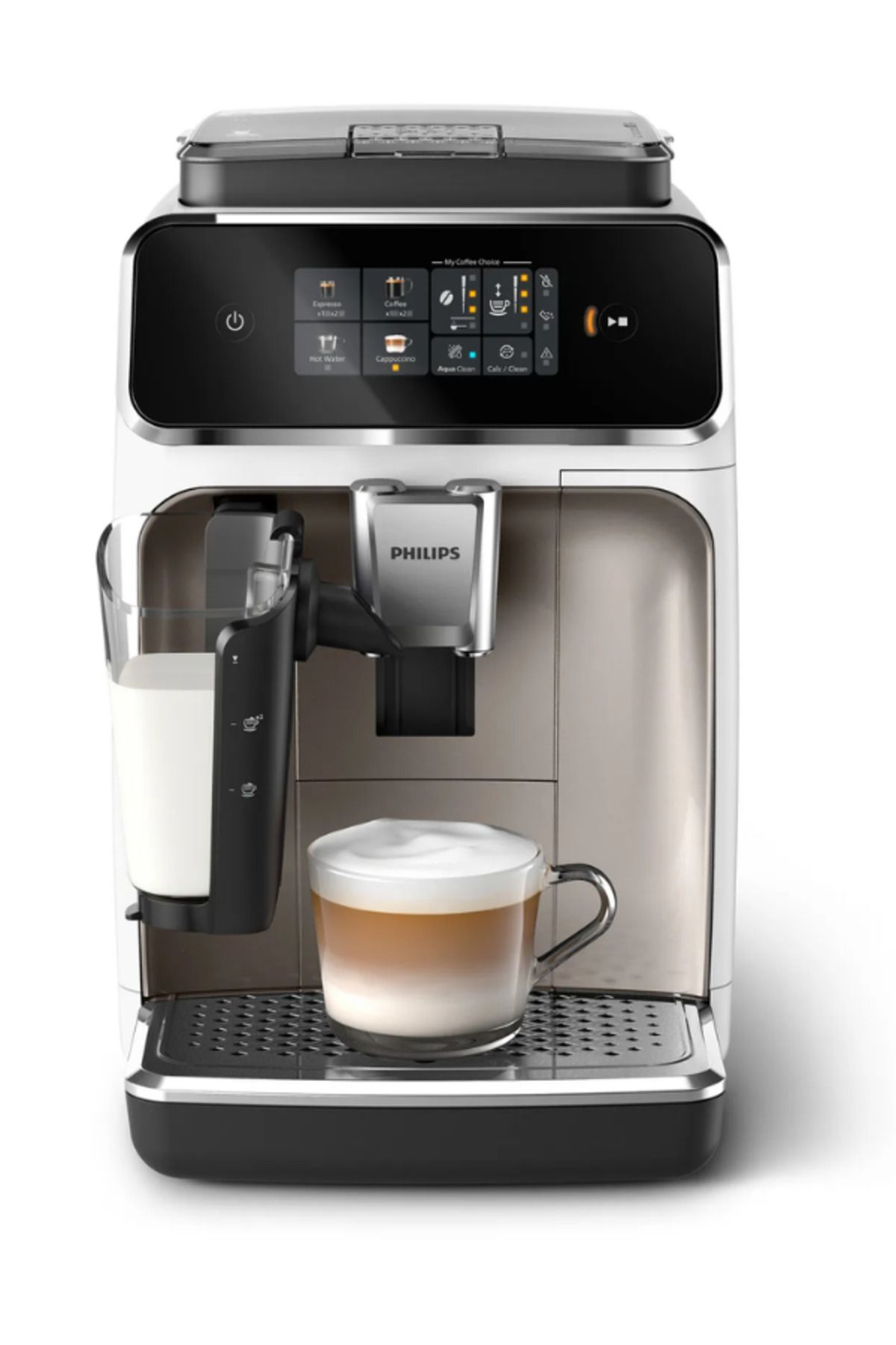 LatteGo 1.8 Litre 4 Çeşit İçecek Tam Otomatik Kahve ve Espresso Makinesi LatteGo 1.8 Litre 4 Çeşit İçecek Tam Otomatik Kahve ve Espresso Makinesi
