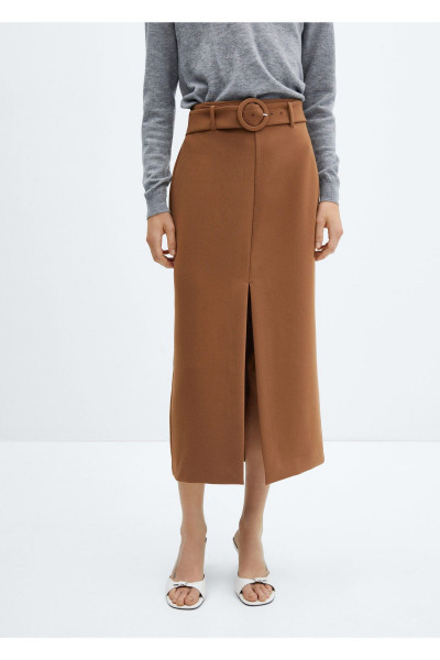 Koyu Camel Kadın Etek 57075138