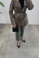 LEOPAR DESENLİ CEKETLİ TAKIM 6166 YEŞİL LEOPAR DESENLİ CEKETLİ TAKIM 6166 YEŞİL