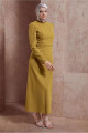 TAŞ BASKILI ELBİSE 42886 TAŞ BASKILI ELBİSE 42886